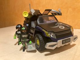 Playmobil Véhicule Espace Police Robo Gang 4878