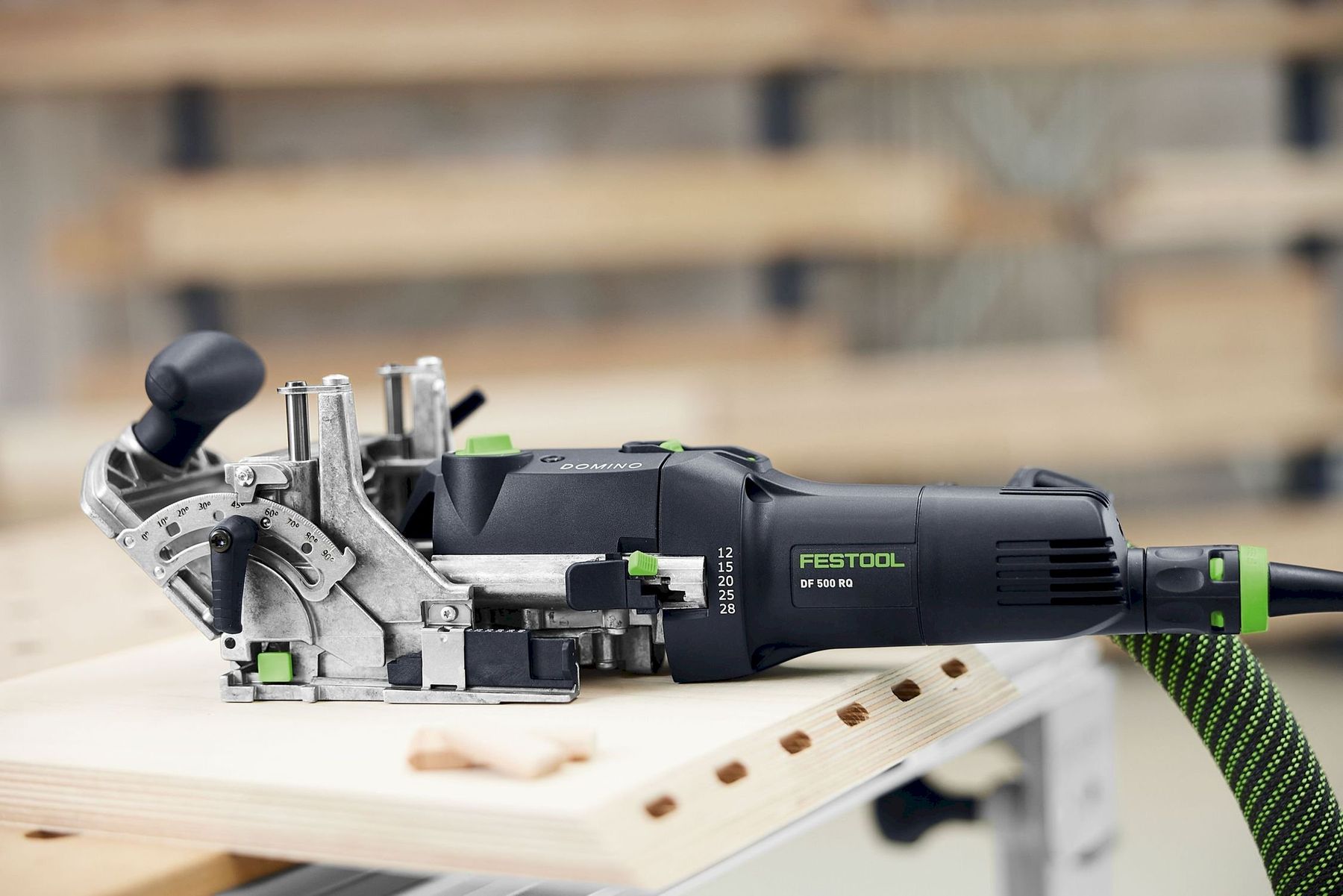 Drehen & Fräsen: Festool DOMINO DF 500 RQ-Plus Dübelfräse – Neu und originalverpackt aus Bottighofen von zaap 5