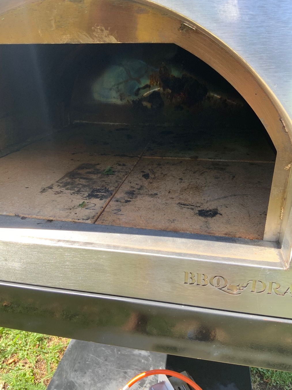 Forni per pizza: BBQ DRAGON Pizzaofen Brotofen Holz oder Gasanschluss – Usato da Thun venduto da LGBgartenbahn 6