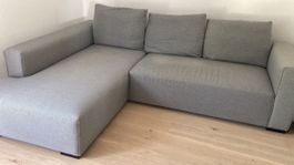 Ecksofa grau