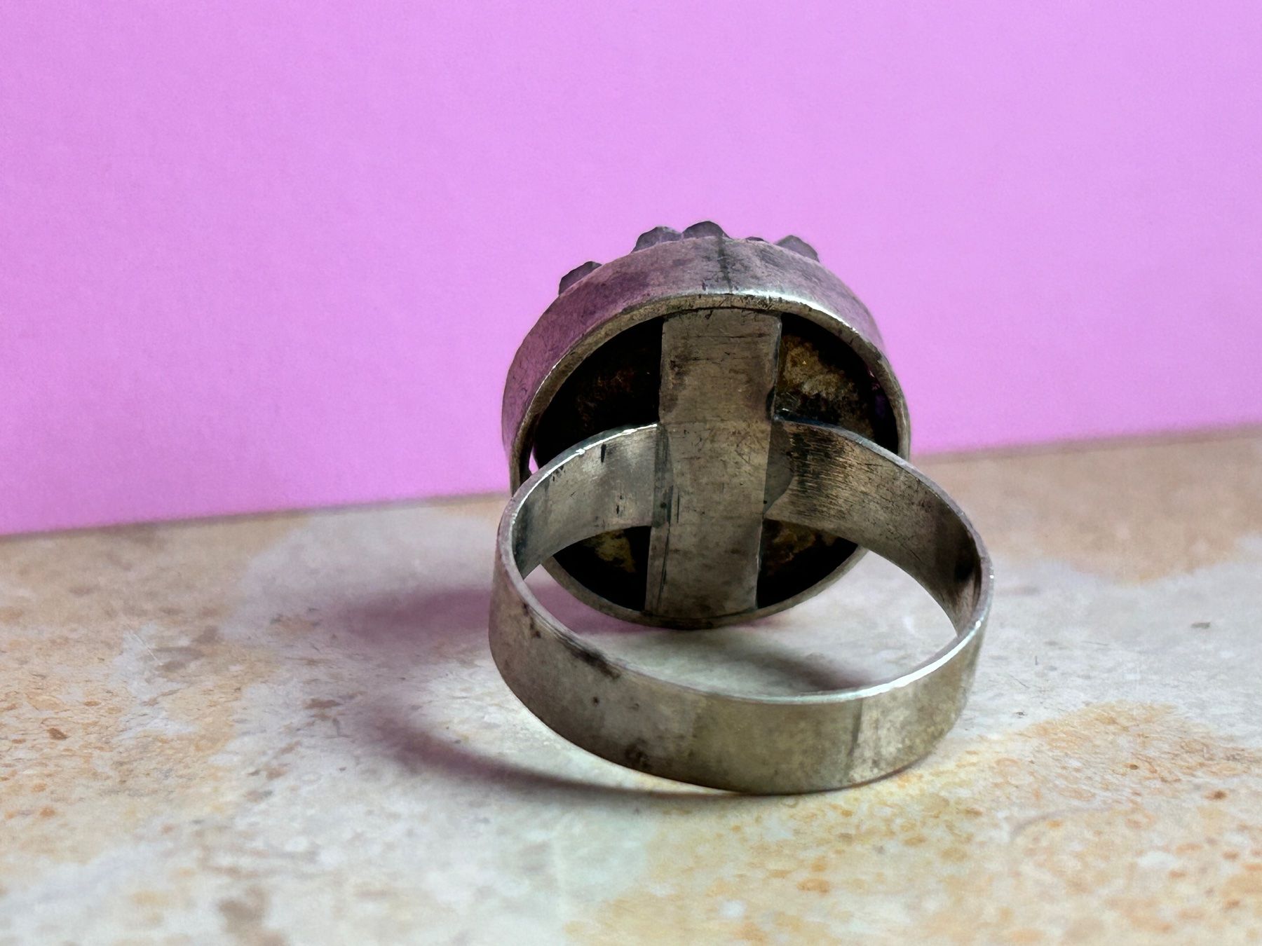 Anelli: Silberring Amethyst Spitzen (60) – Usato da Dittingen venduto da Bijoubelle 4