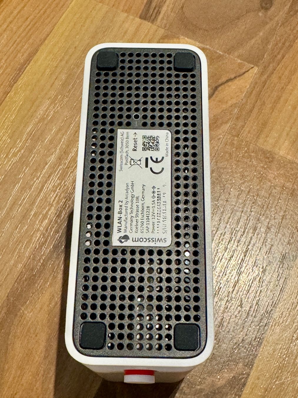 Swisscom WiFi: Swisscom WLAN Box 2 mit Netzadapter und Ethernetkabel – Usato da Meierskappel venduto da fs6344 5