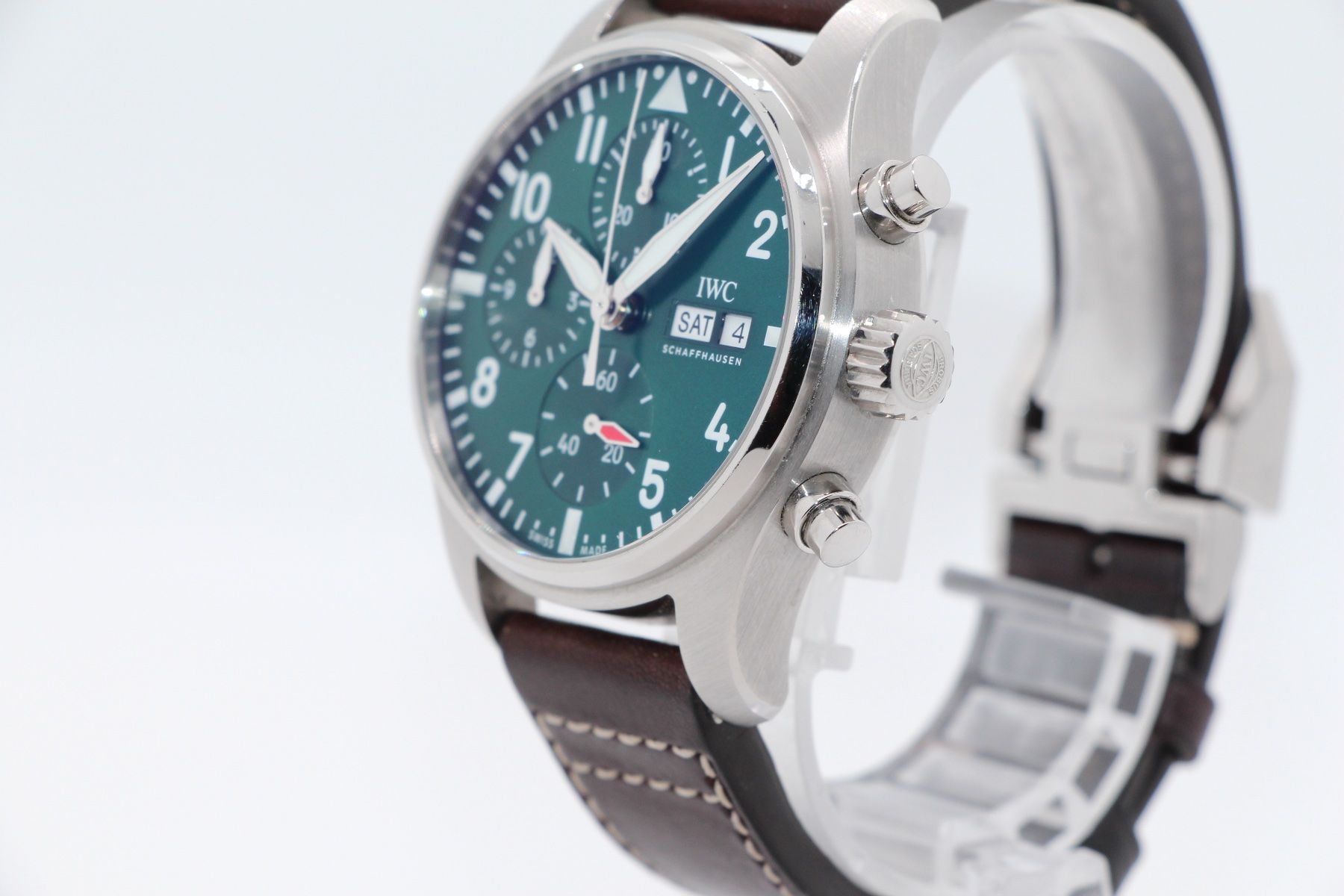 IWC Orologi: IWC Fliegeruhr Chronograph Ref. IW388104, Full-Set – Usato da Zug venduto da eMDi_Collection 1
