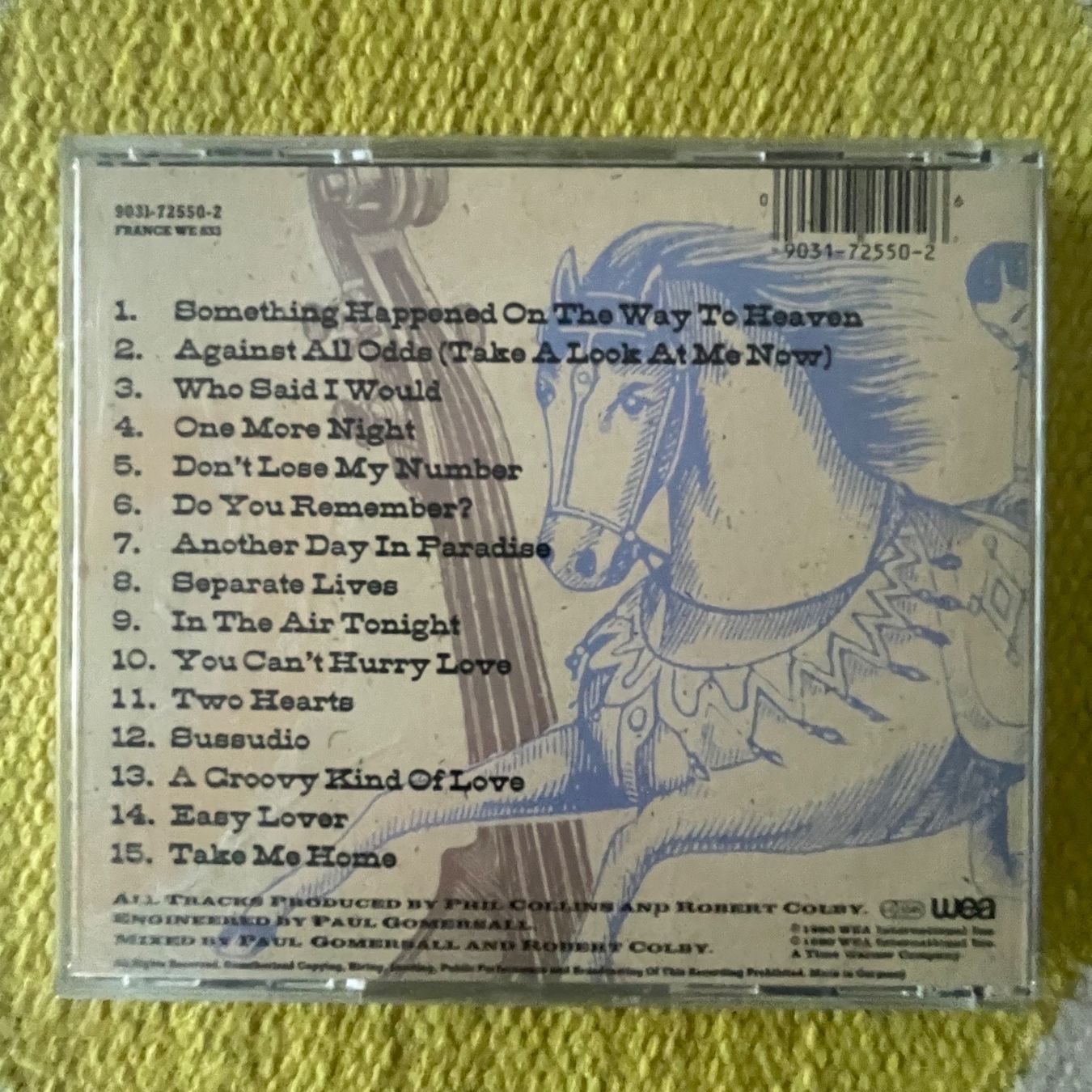 CD: PHIL COLLINS GENESIS-SERIOUS HOTS….LIVE! – Usato da Rorschacherberg venduto da CD-Roli 1