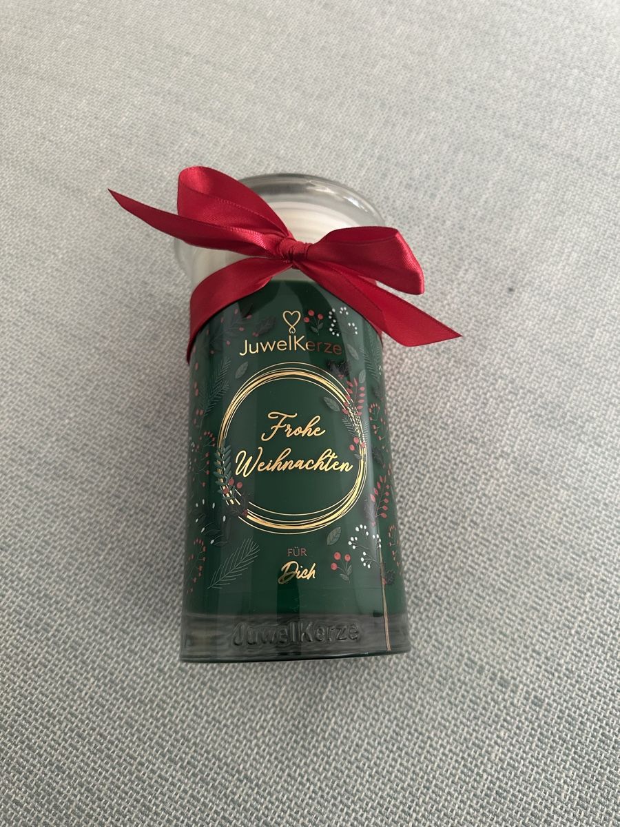 Candele: JuwelKerze Weihnachtsduftkerze   mit Schmuck – Nuovo e nell'imballaggio originale da Luzern venduto da Rky437
