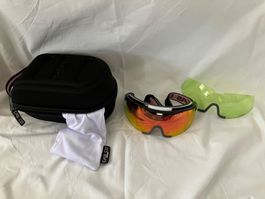 Casco Spirit Carbonic Sportbrille mit Zubehör NEU!