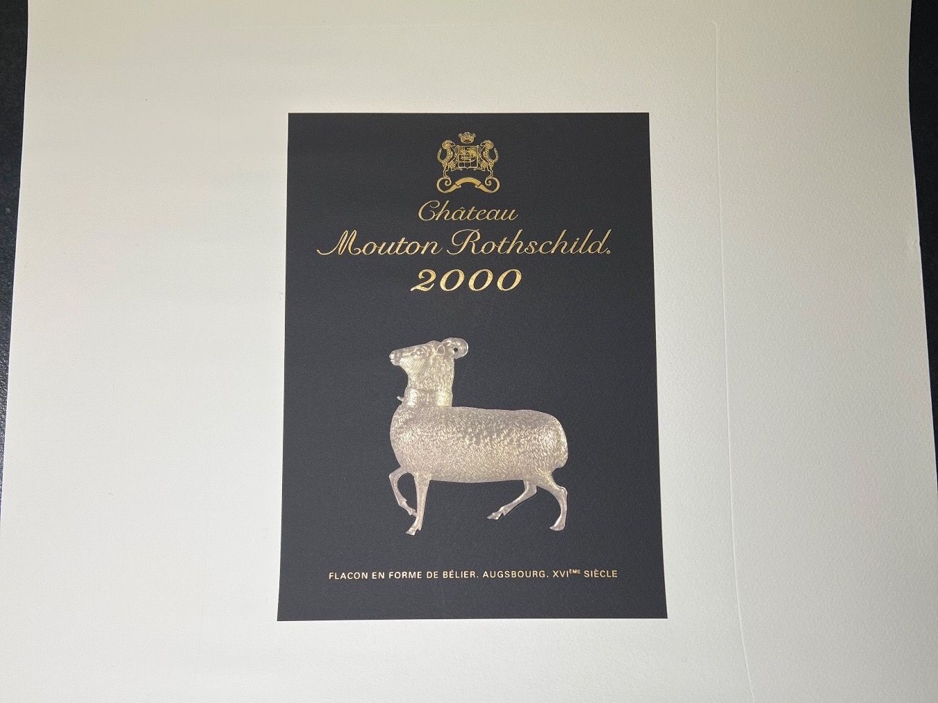 Grafica & Litografie: Lithografie Mouton Rothschild 2000 – Nuovo (secondo la descrizione) da Bellmund venduto da casianna