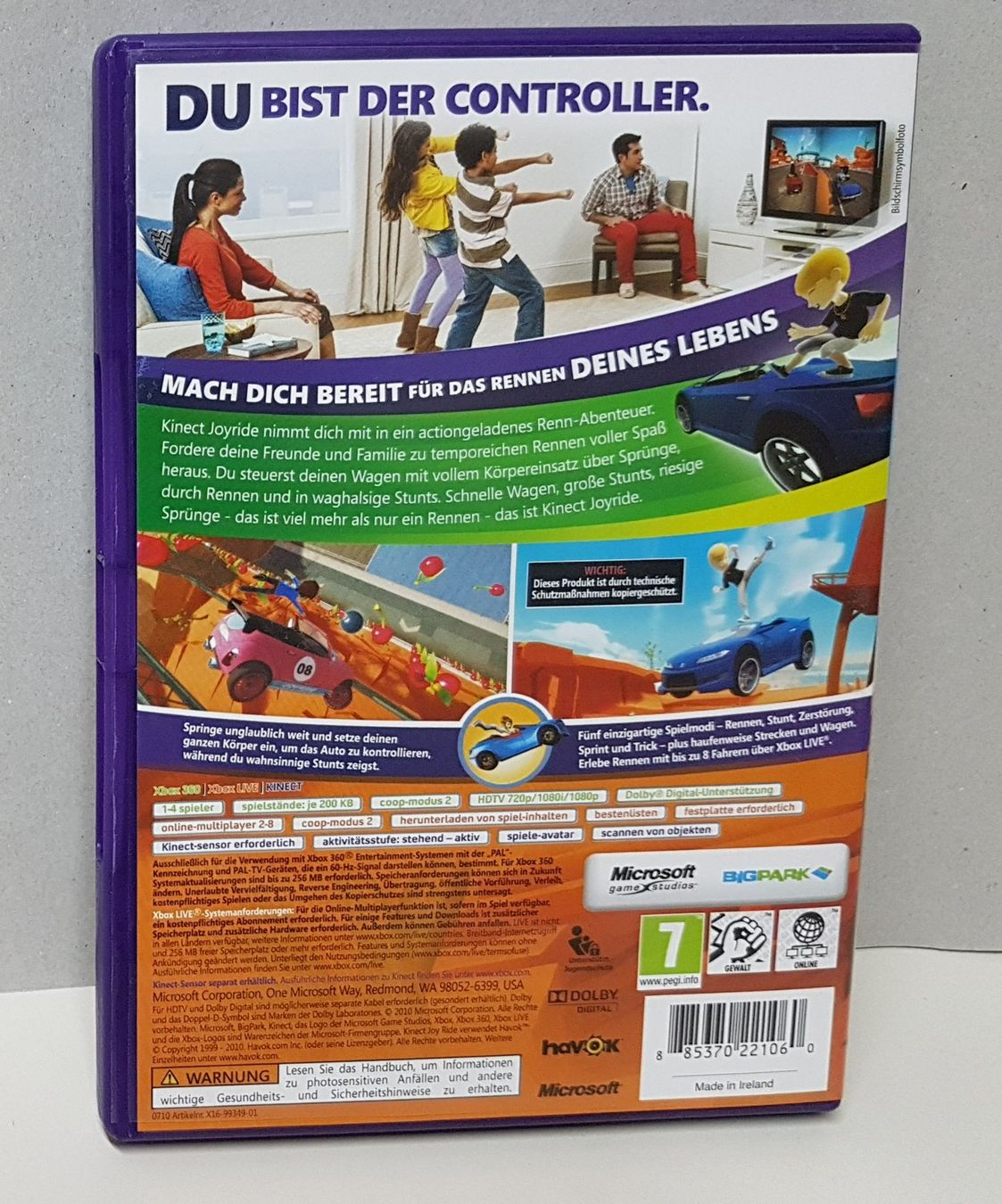 Microsoft Giochi: Kinect Joy Ride das Rennen deines Lebens    Xb 360 – Usato da Schüpfheim venduto da Games_Spielkonsolen 3