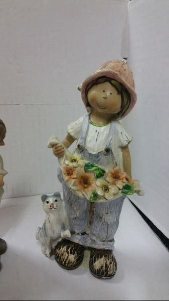 Statuette: 3X Deko Figuren Neu – Nuovo e nell'imballaggio originale da Uerkheim venduto da Justi.y 2