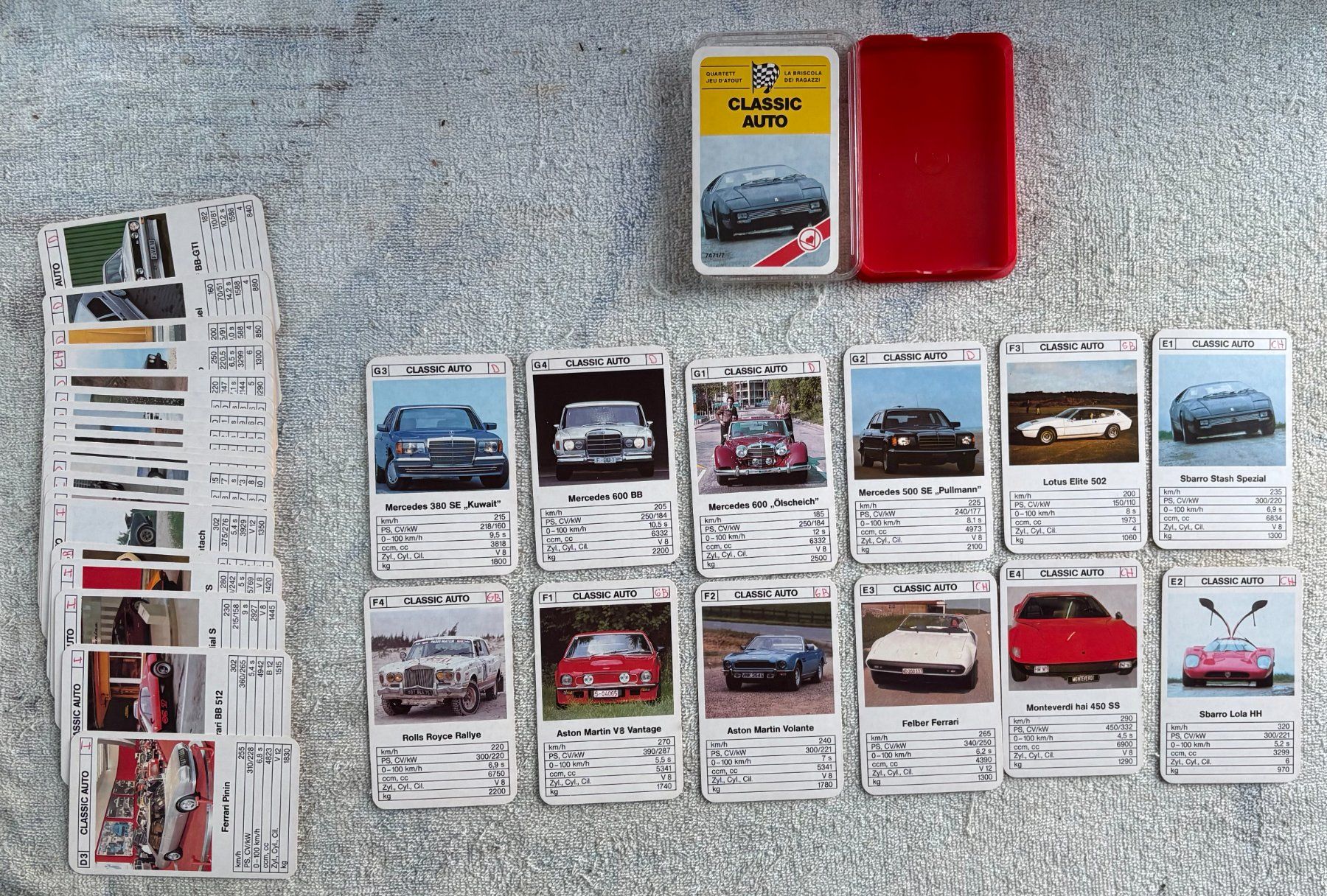 Giochi: QUARTETT CLASSIC AUTO – Usato da Ostermundigen venduto da Heavenmaus75 1