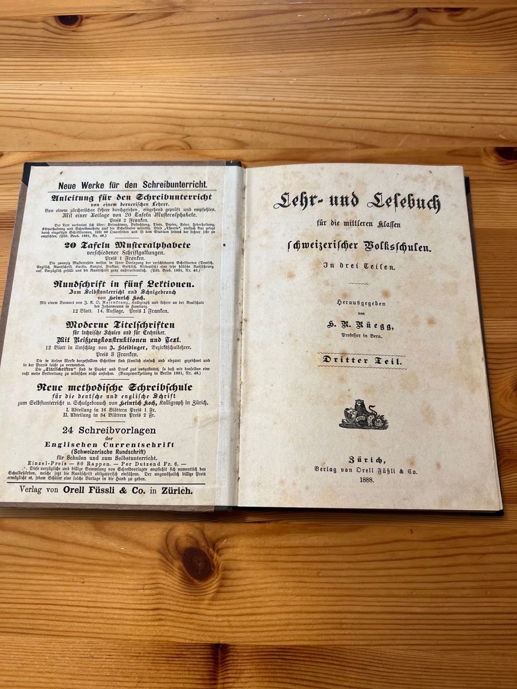 Bücher: antikes Taschenbuch 1888 – Gebraucht aus Degersheim von Rrimi 1