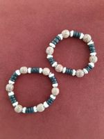 2 elastische Armbänder neu