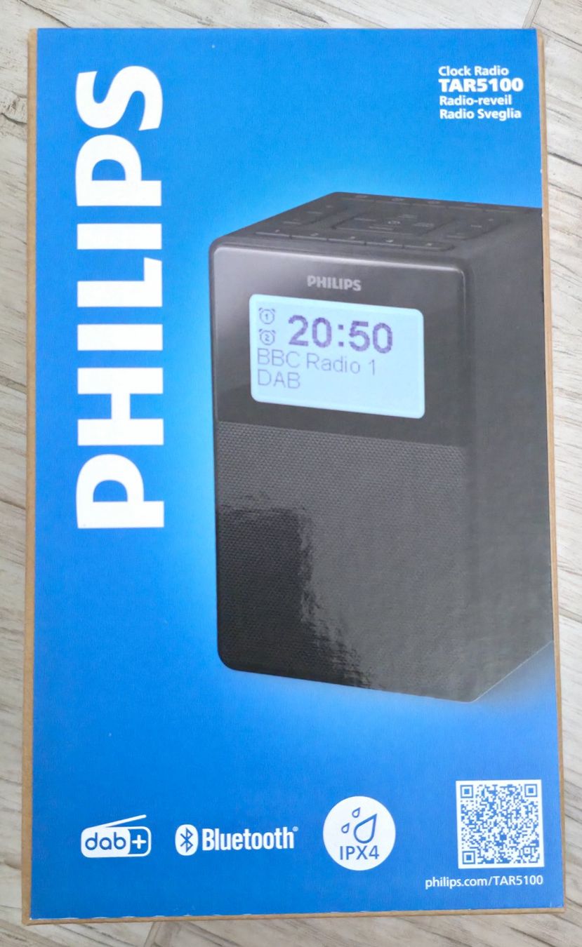 Philips Radio: PHILIPS | FM/DAB+ radio | Bluetooth | TAR5100 | Black | New – Nuovo e nell'imballaggio originale da Sion venduto da bitfenix