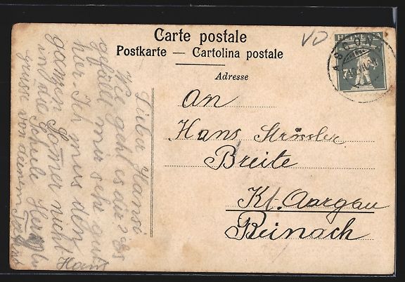Cartoline postali: AK Ouchy, Débarcadère – Usato da Berlin venduto da bartko-reher 1