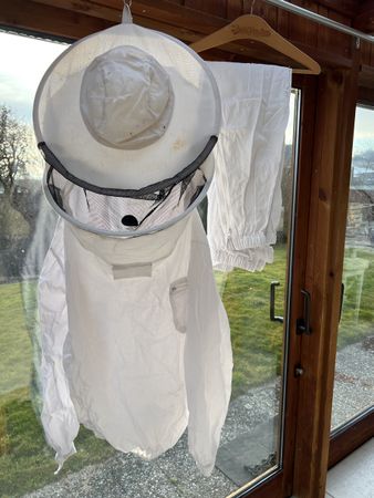 Komplette Imkerbekleidung mit Bluse und Hose Top