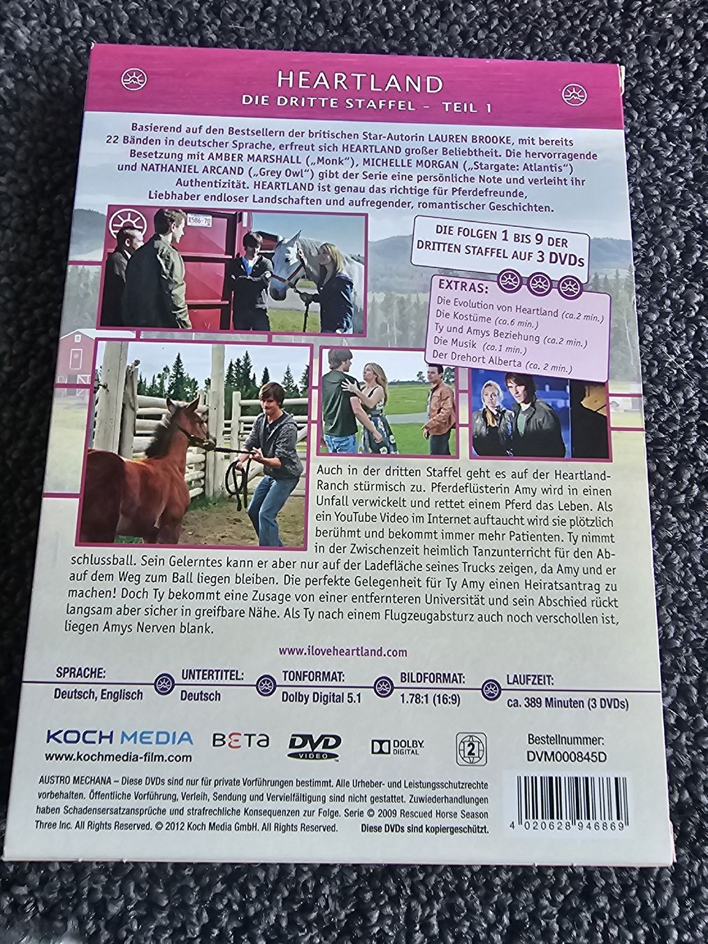 Alle DVDs: Heartland Staffel 3, Teil 1  – Gebraucht aus Ruswil von jan_bxl5 1