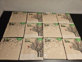 Neu - Servietten - Weihnachten - 12 Packungen - 33cm x 33cm