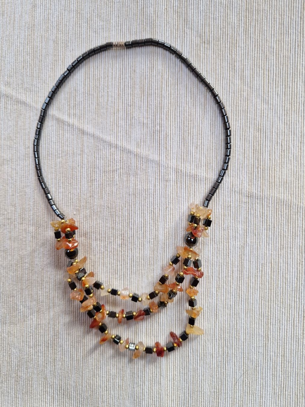 Catenine: Steinkette 47cm – Nuovo (secondo la descrizione) da Wattenwil venduto da susawe