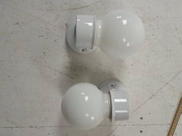 Wandlampen Badezimmerlampen weiss