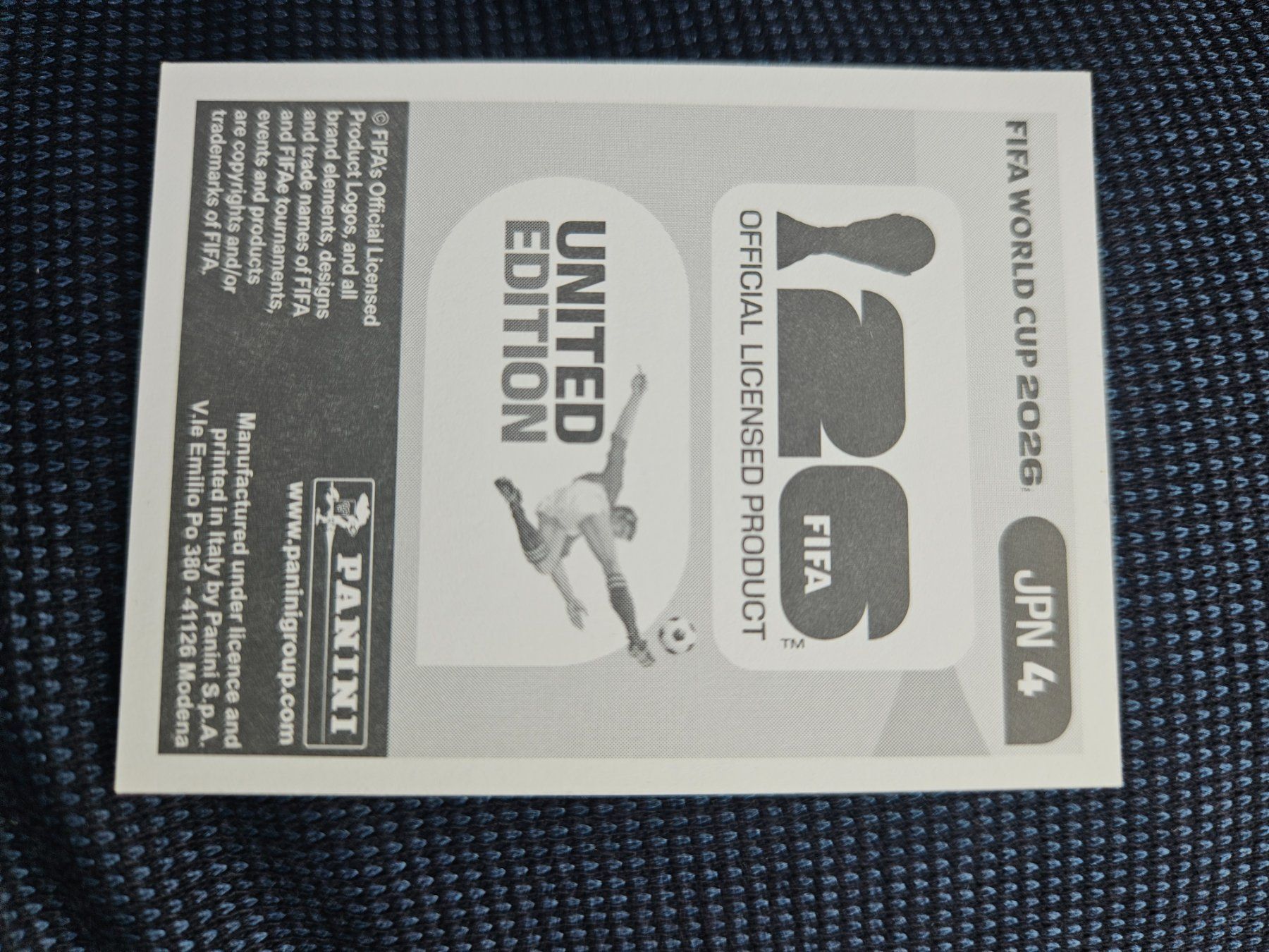 Panini Carte collezionabili: JPN 4 – Usato da Würenlingen venduto da Dinli 1