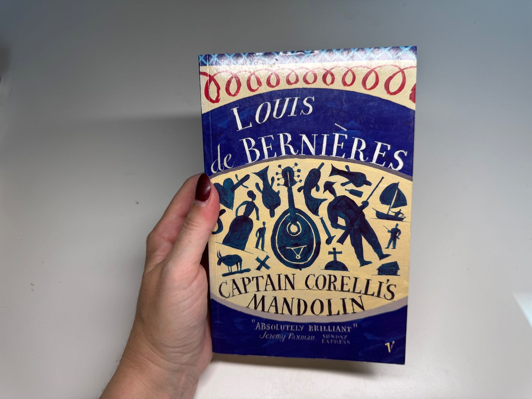 Libri: NOVEL: Louis de Bernieres, Captain Corellis Mandolin – Usato da Grosswangen venduto da English_books