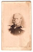 Fotografie Portrait Kaiser Wilhelm I. in