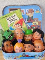 🎈8 Spezielle Kasperlifiguren/ Buch und Kinderkoffer