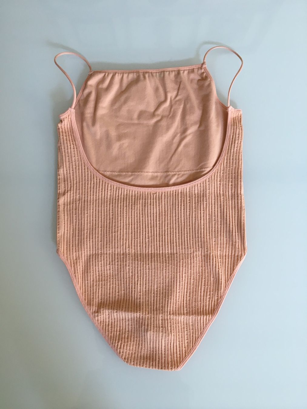 Mango Tops: Body MANGO donna rosa salmone a coste – Gebraucht aus Bellinzona von Sveva-Style-Hunter 6