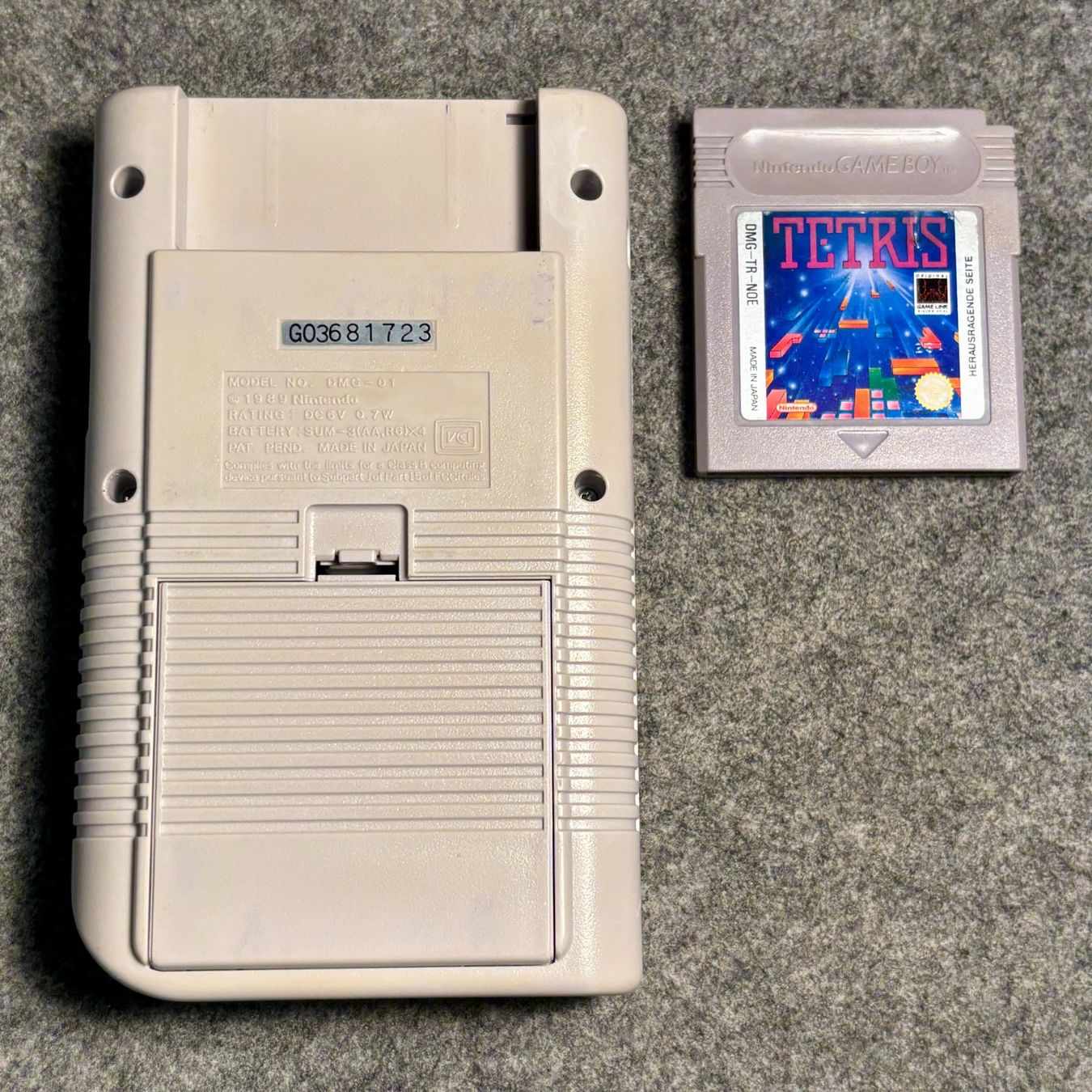 Nintendo Konsolen: GameBoy Classic DMG-01 Konsole + Tetris Original – Gebraucht aus Mollis von GamingCorner 1