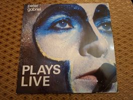 Prog Rock LP - Peter Gabriel Plays Live - 1983
