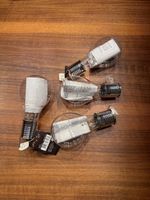4er Set Solar Lampen Glühbirnen Form Garten Deko Neu