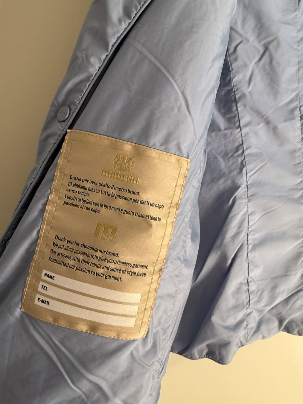 Giacche: Mabrun Damen Daunenjacke hellblau Gr.36 – Usato da Zürich venduto da SEDRAEN 5