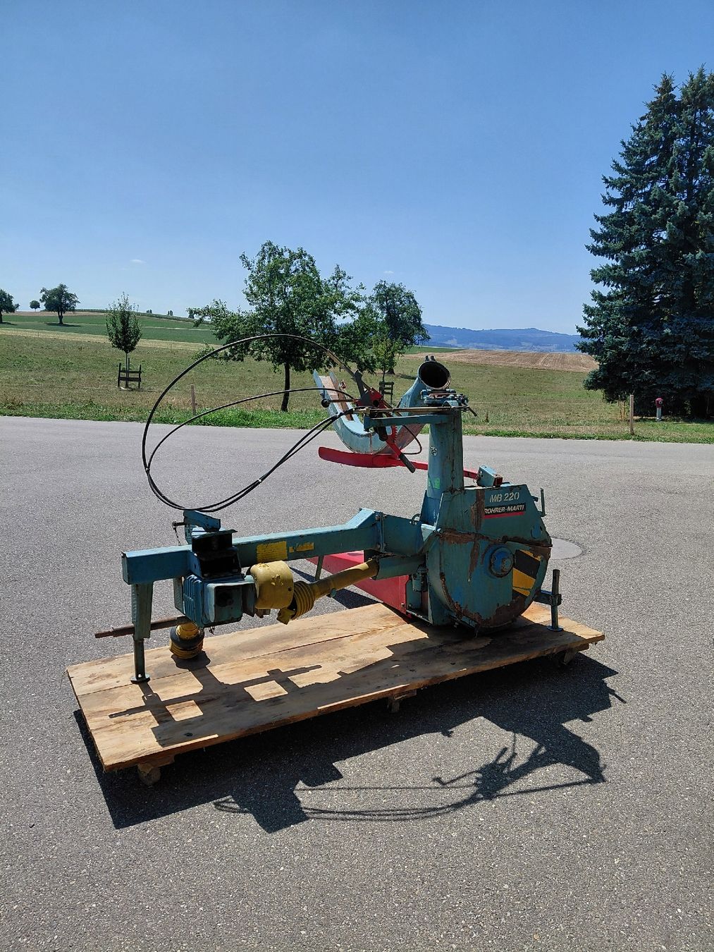 Déchiqueteuse: Maishäcksler Mengele MB 220 – D'occasion à Schongau par valtra05 1