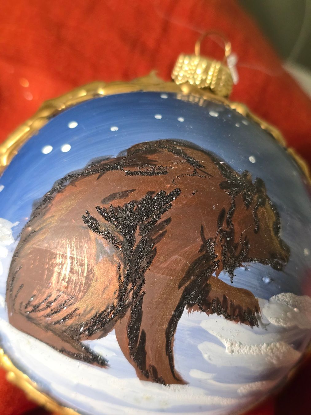Tutte le decorazioni: Schweizer Handgemachte Weihnachtskugel mit Polarbär – Usato da Zürich venduto da dum_x5xn 6