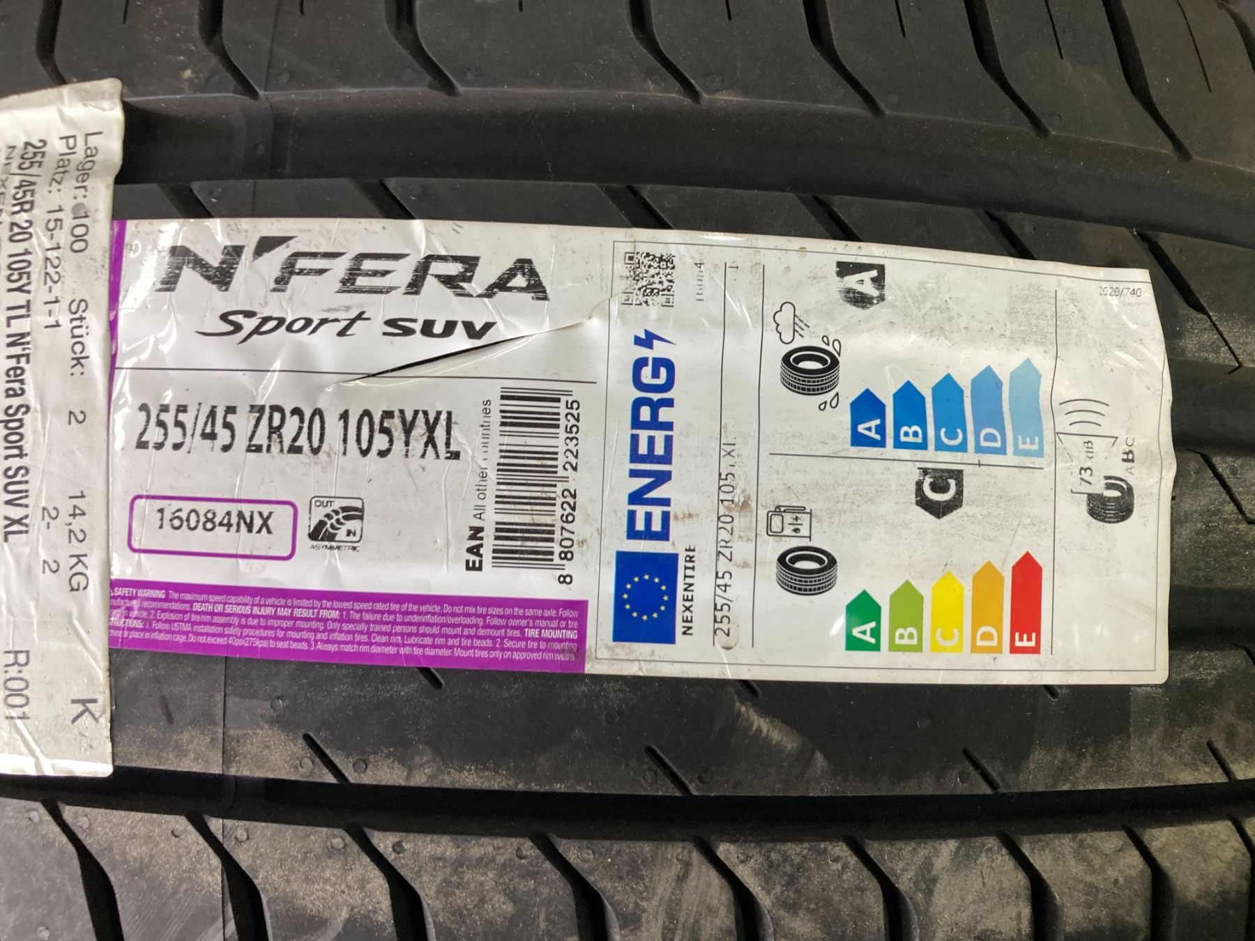 Pneumatici & Ruote complete: 255/40R20 Sommerpneu – Nuovo (secondo la descrizione) da Cham venduto da WB2223 6