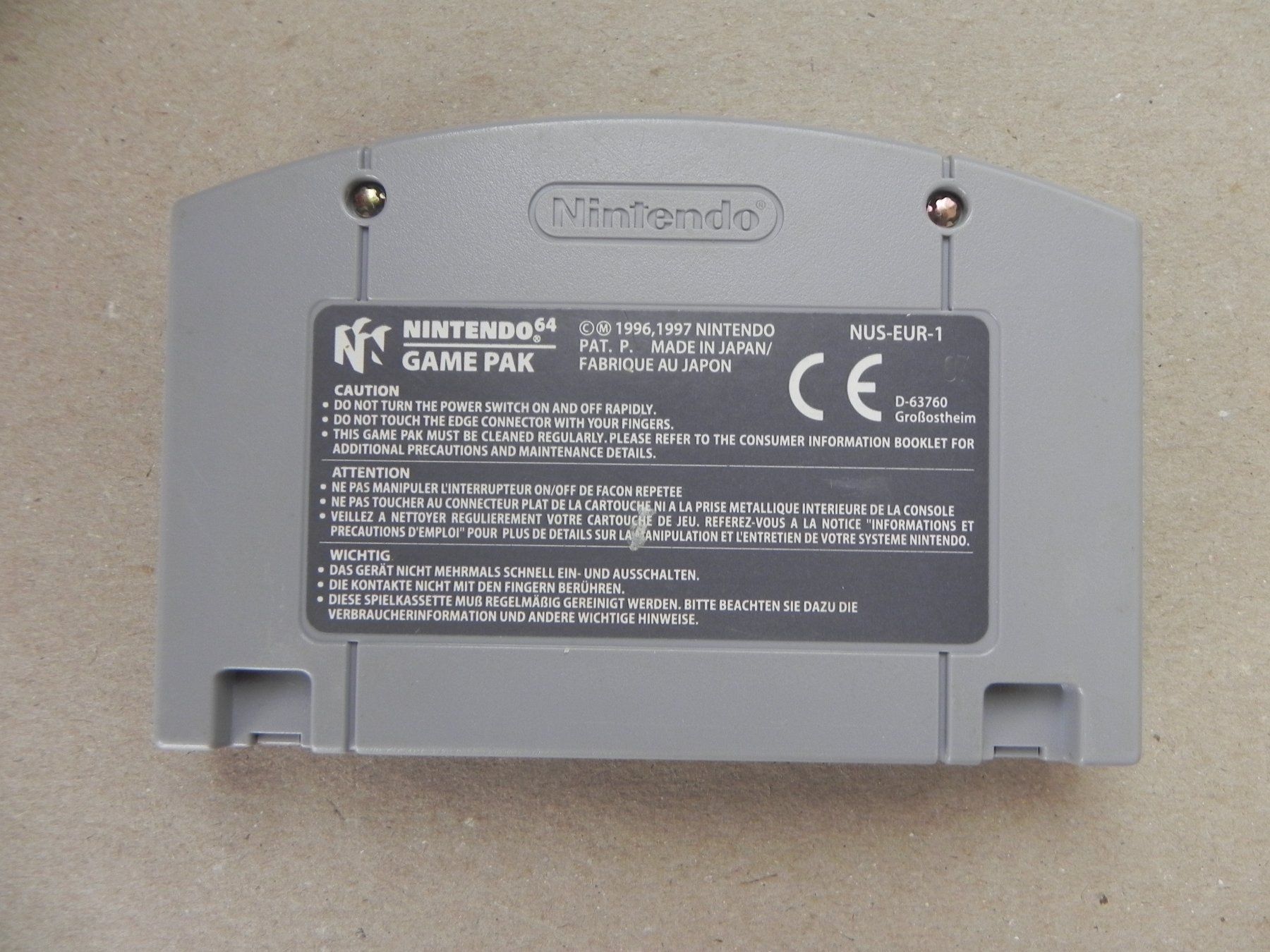 Nintendo Giochi: Nintendo 64 Top Game DHybrid Heaven – Usato da Siebnen venduto da krimsie 1