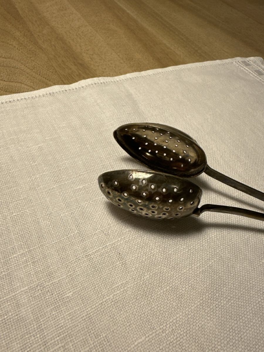 Elettrodomestici da cucina: Teesieb antik mit Initialen WB, Vintage – Usato da Thalwil venduto da mabara42 2
