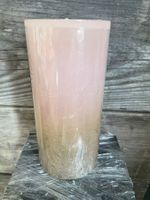 Kerzen in Rosa-Gold/Rustico/Gr. L/7x14cm hoch/OVP/Neu