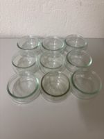 9x kleine Gläsli / Vorratsgläser 190ml/0.35
