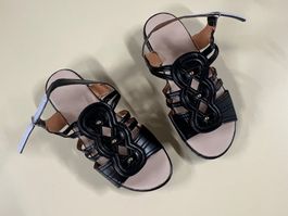 Sommer Sandalen, schwarz, neuwertig, Grösse 38