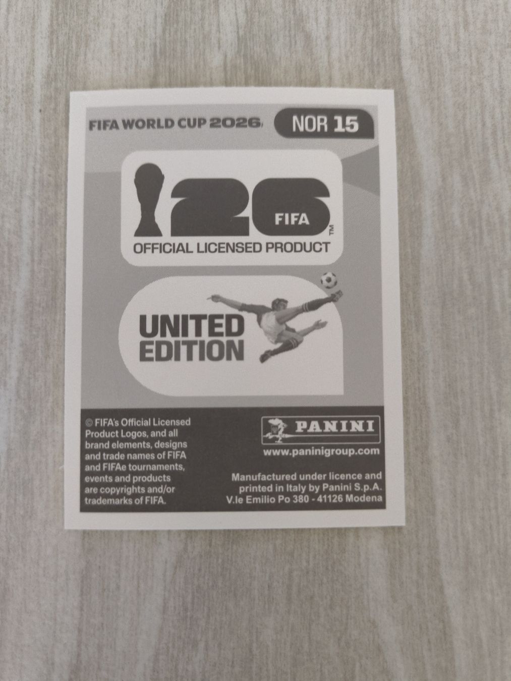Panini Carte collezionabili: Panini sticker Erling Haaland  World Cup 2026 – Nuovo (secondo la descrizione) da Effingen venduto da Sublime83 1