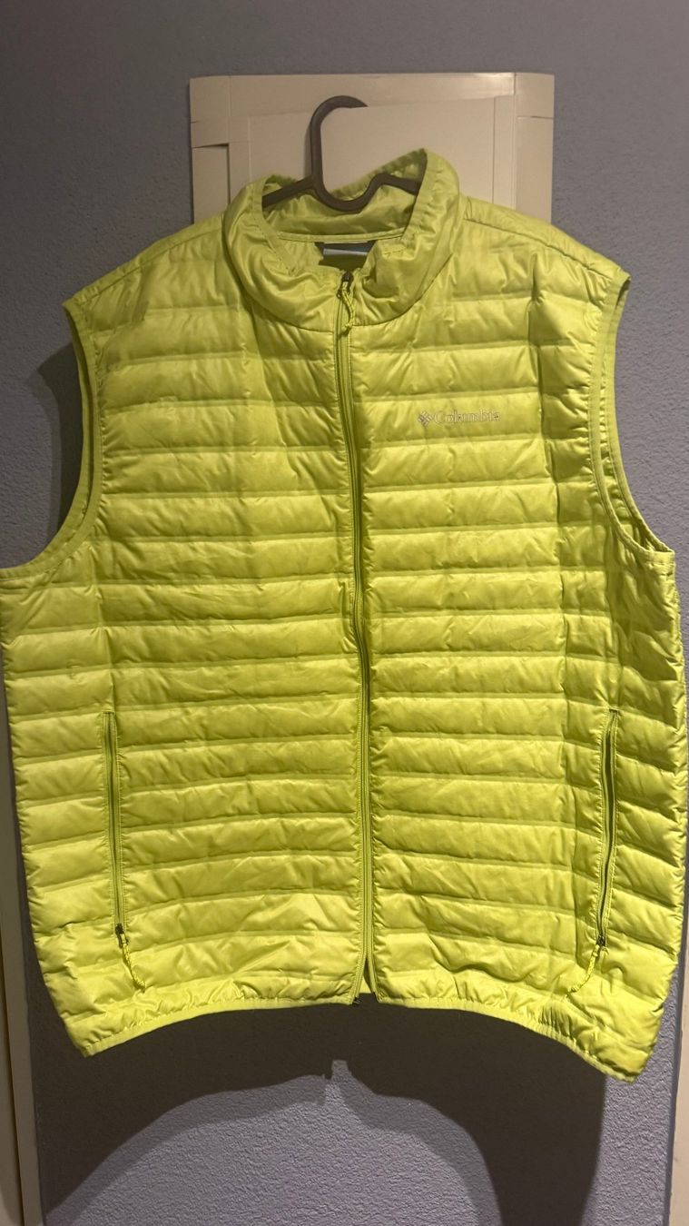 Columbia Gilet & Giacche: Columbia Weste Gr. XXL zitronengelb – Usato da Gipf-Oberfrick venduto da Rogero_1965