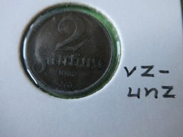 Lettland 1922, 2 Santim