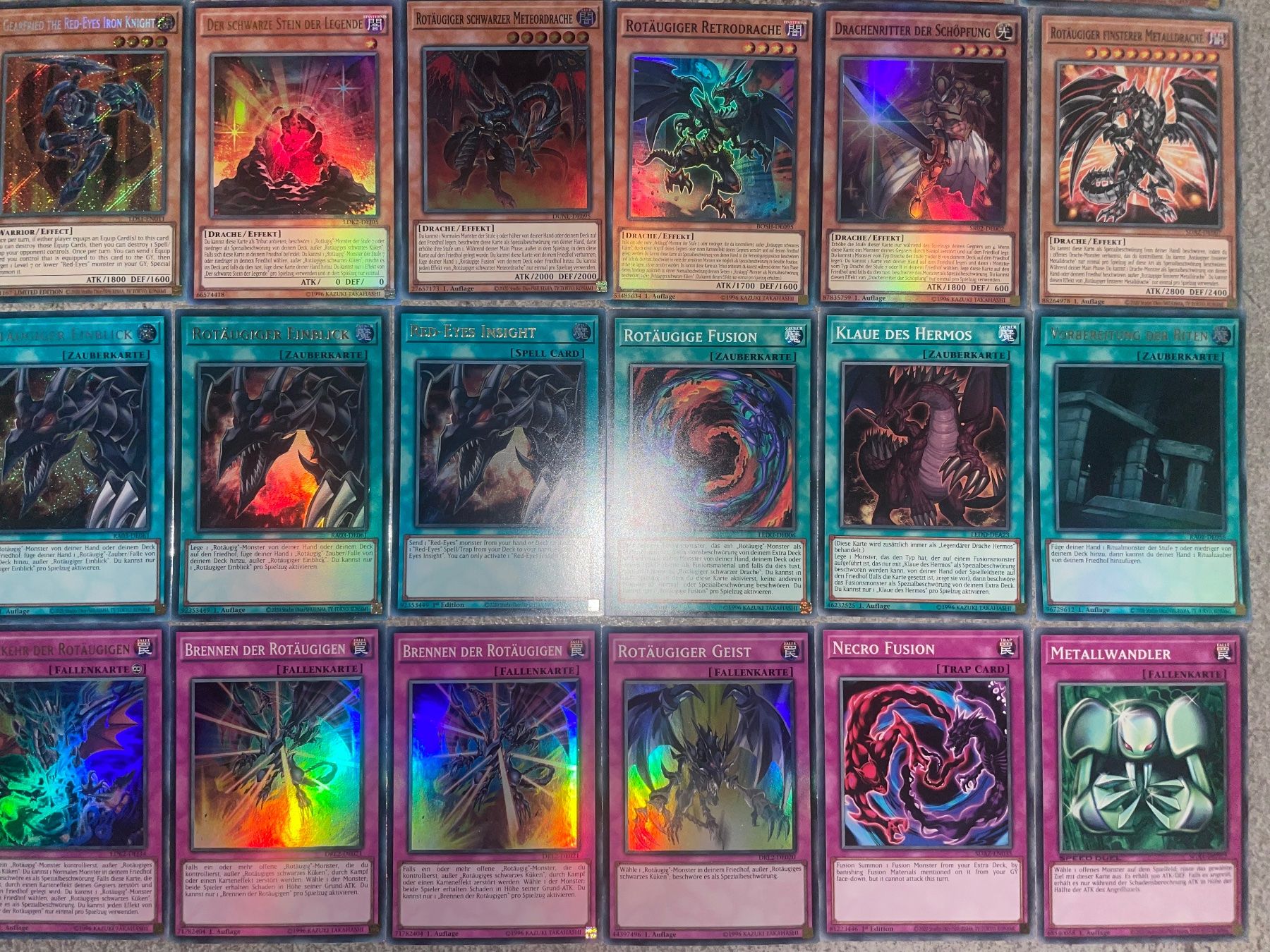 Yugioh Carte collezionabili: YuGiOh Rotäugiger schwarzer Drache Deck! – Nuovo (secondo la descrizione) da Altstätten SG venduto da ChangeMaker 4