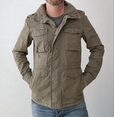 Superdry Military Style Jacke (Grösse M)