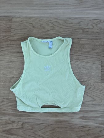 Adidas Crop Top Pastel Green Size 34  
