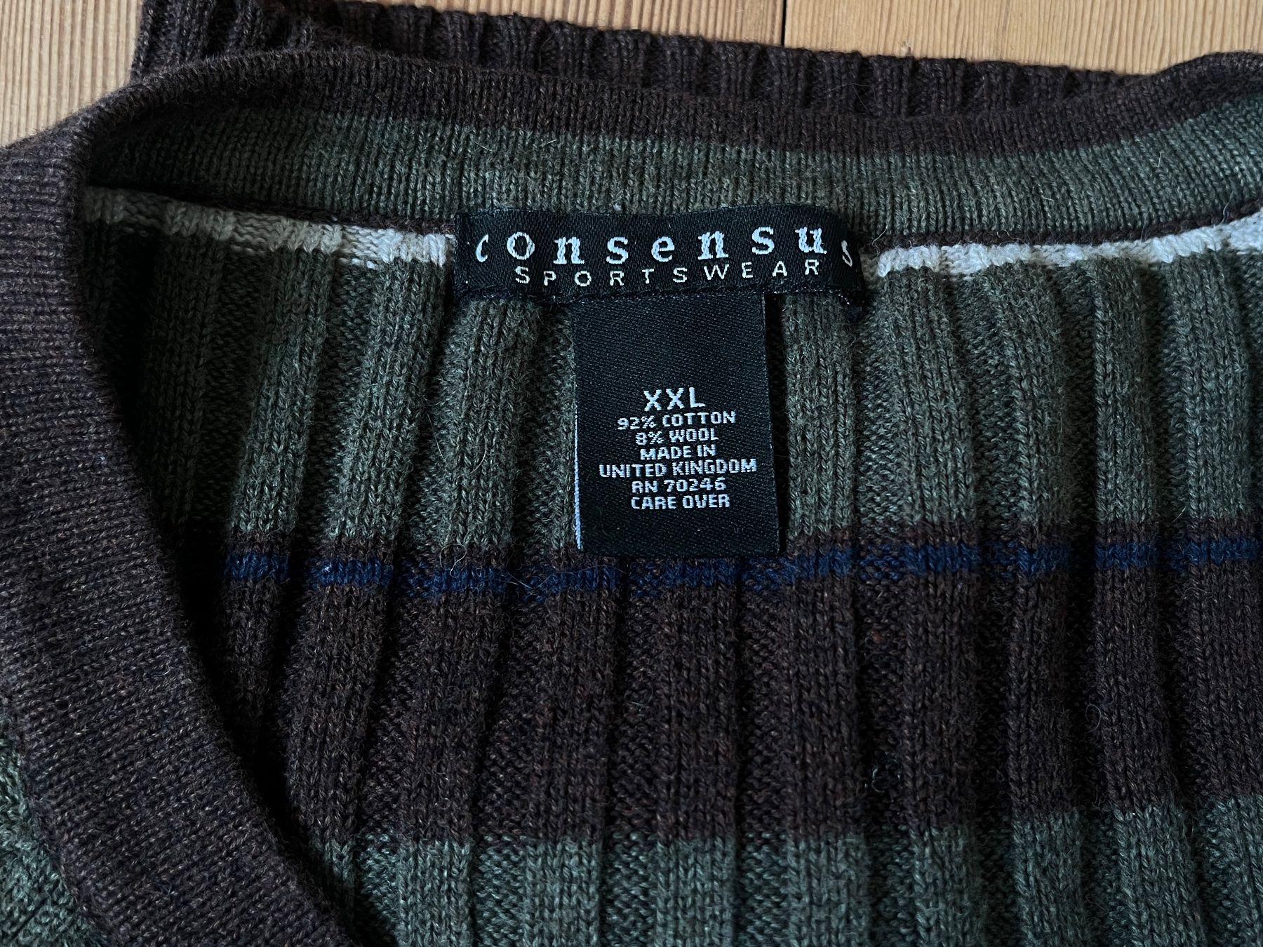 Maglioni & Felpe: Gestreifter Pullover consensus sportswear Baumwolle 🤎 – Usato da Wallisellen venduto da Miu_ 3