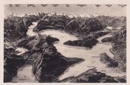Lac des 4 cantons Vierwaldstätterrsee Panorama