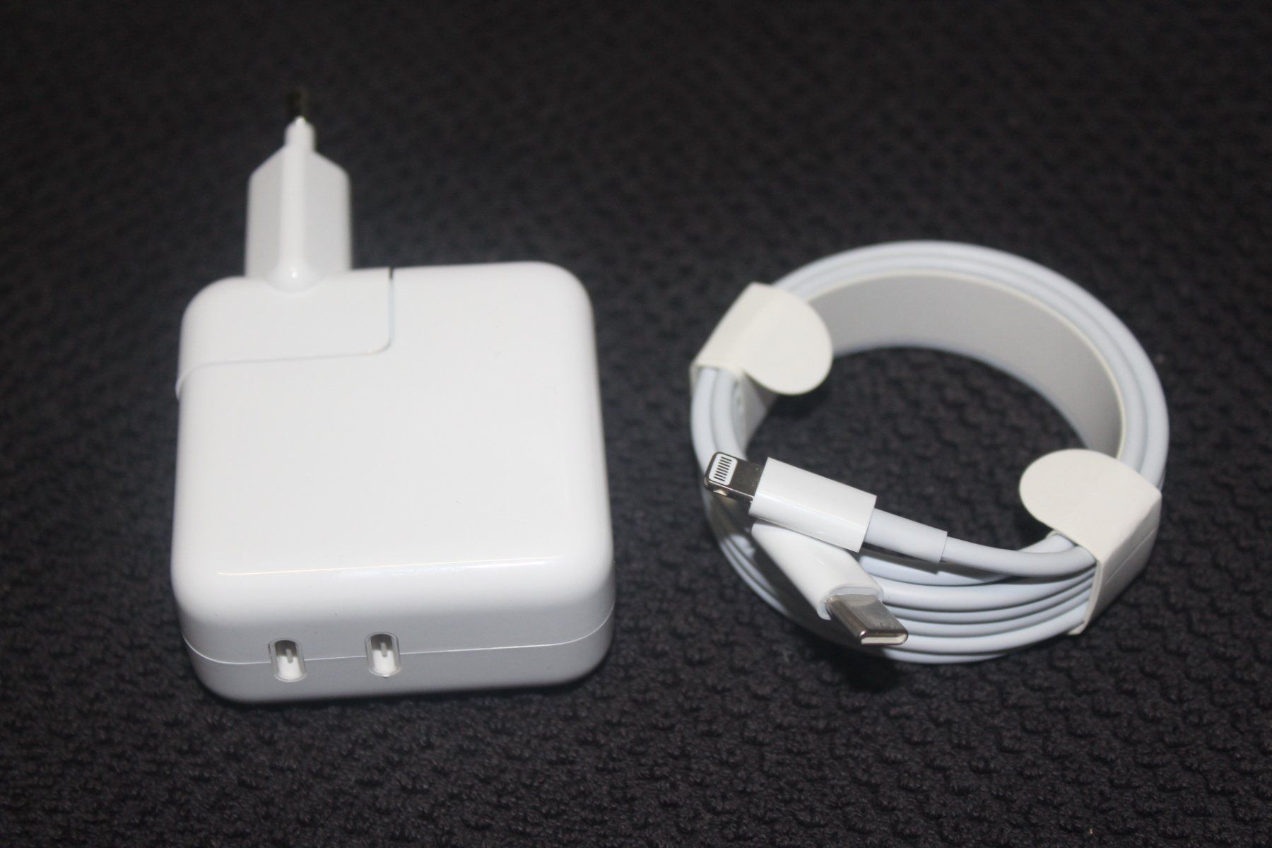 Caricabatterie: Duo 35W iPhone 2x USB C Netzteil +2meter lightning kabel – Nuovo (secondo la descrizione) da Kirchdorf AG venduto da Apost008