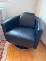 Calligaris Leder-Drehsessel 